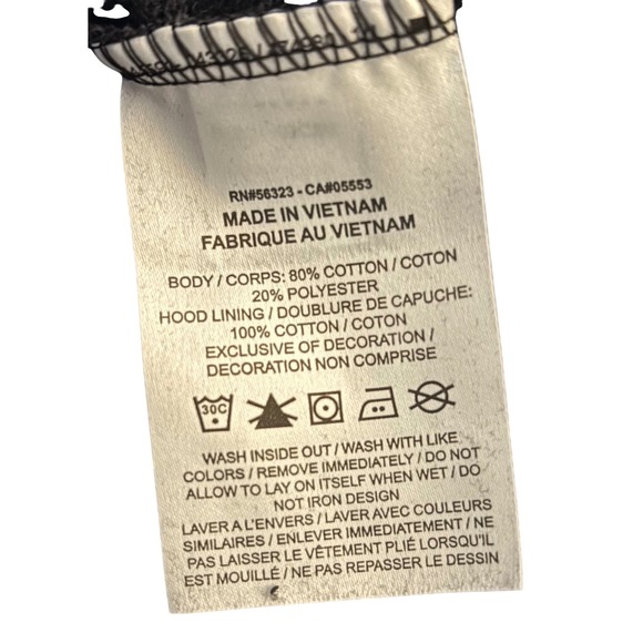 Nike Sportswear Essential Womens Fleece Hoodie Black DQ5775-010 Small NWT - Picture 9 of 9